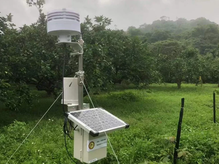 Mounting weather station on roof
