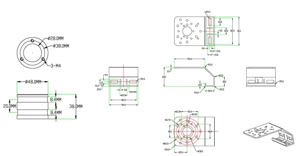 XF200L ultrasonic Sensor Fixation method