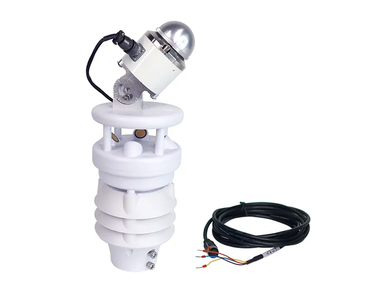 XF500S-CWB Photovoltaic Power Station Compact Weather Sensor Wireless Solar Radiation Sensor (1)