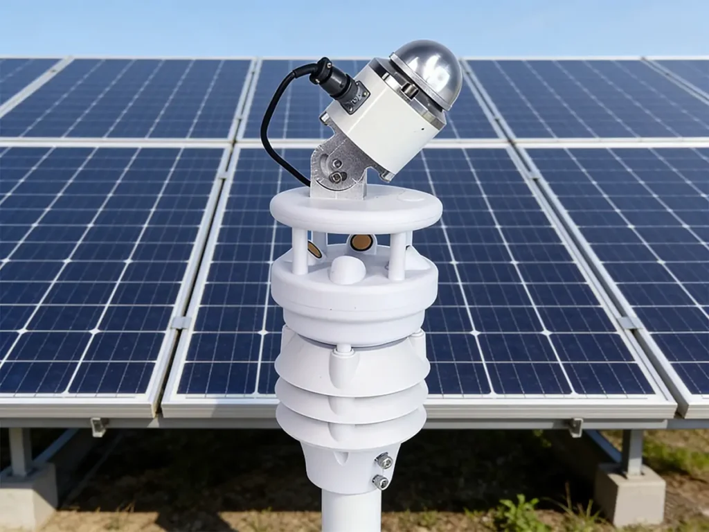 XF500S-CWB Photovoltaic Power Station Compact Weather Sensor Wireless Solar Radiation Sensor