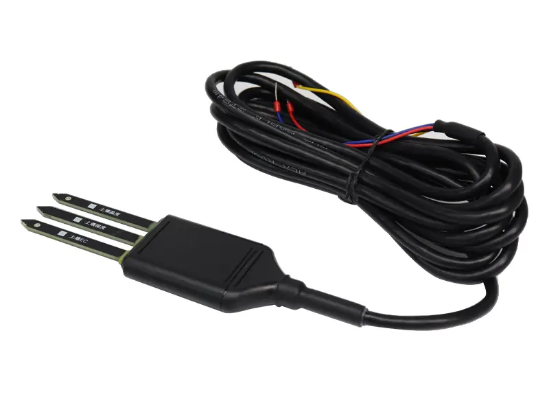 Soil temperature and humidity integrated sensor