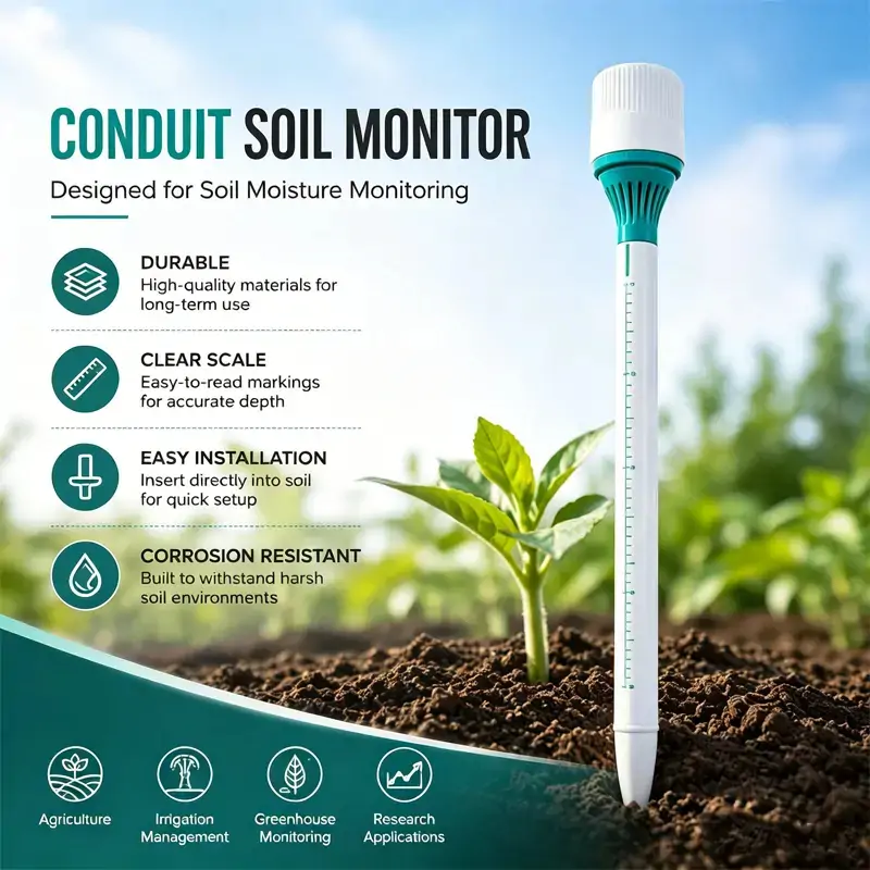 custom Tubular soil monitoring instrument