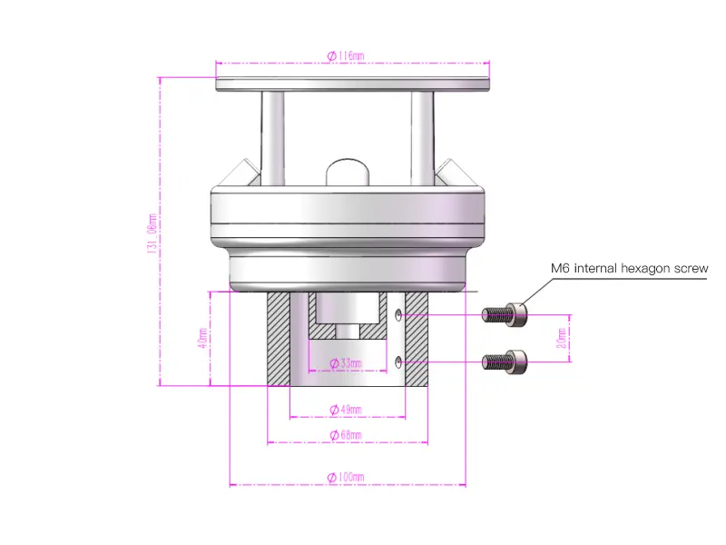ultrasonic wind speed and direction sensor