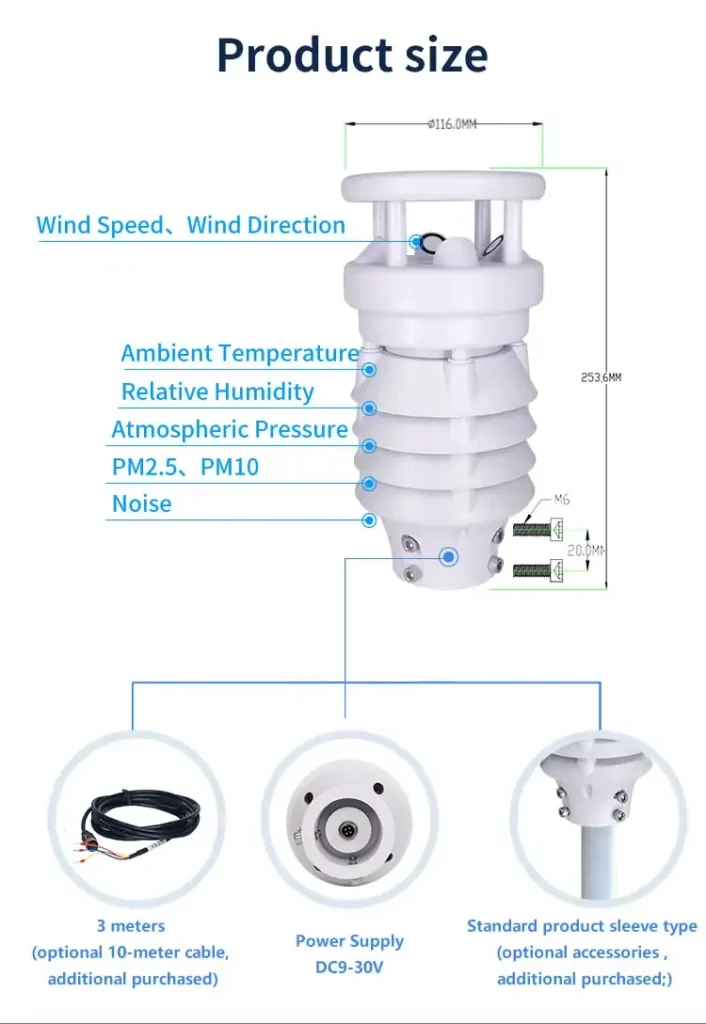 Customizable Compact Multi Weather Sensor Solutions