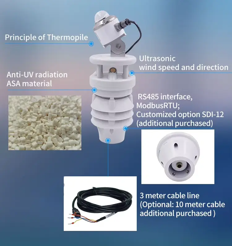 compact weather sensor for solar