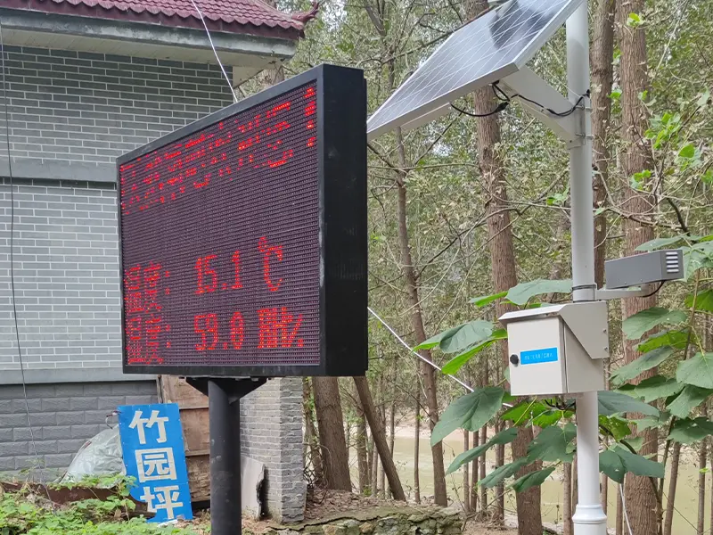 Smart Greenhouse Monitoring Display System