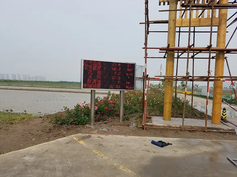 Smart Greenhouse Monitoring Display System