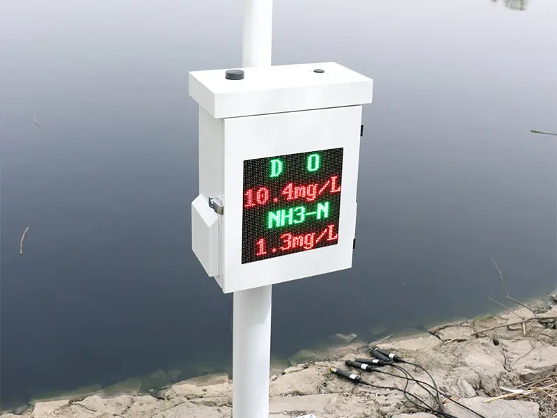 water quality monitoring station for Industrial