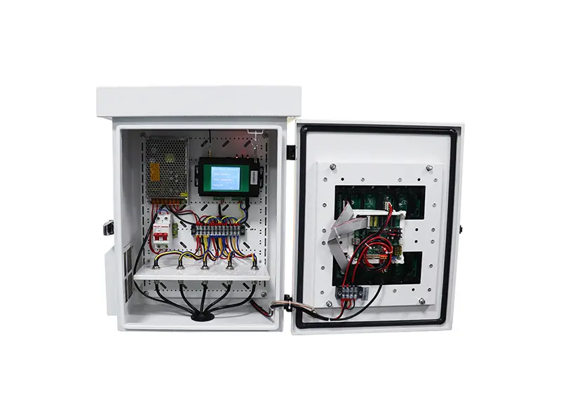 water quality monitoring station chassis configuration