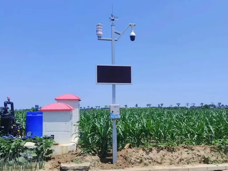 AWS weather station for smart agriculture