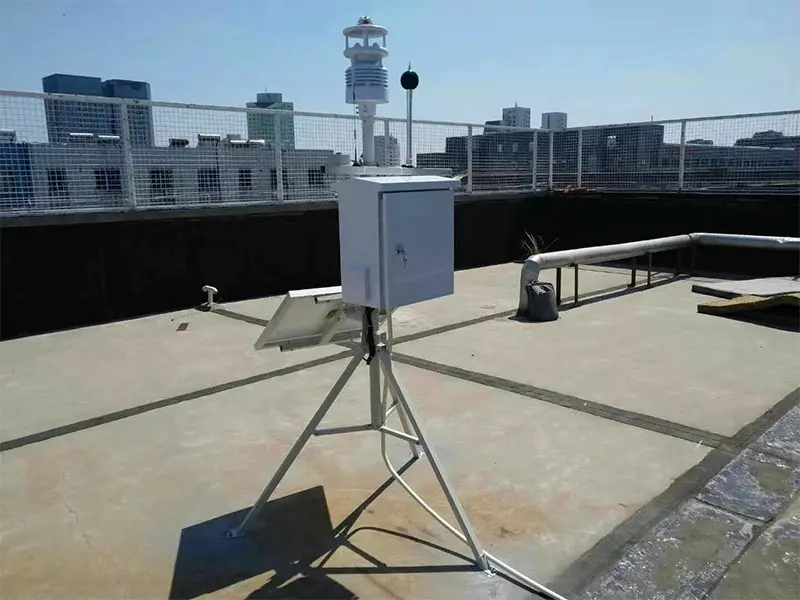 Air Quality Monitoring Station for smart city