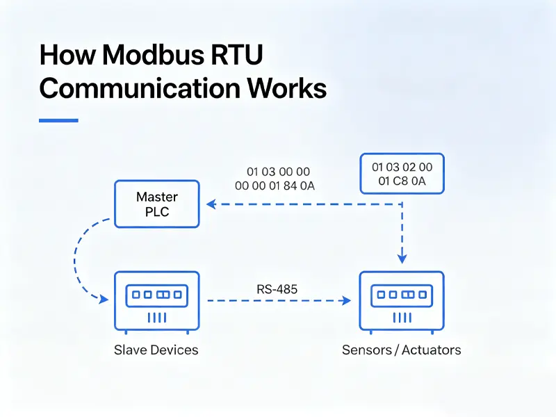 How Modbus RTU Communication Works