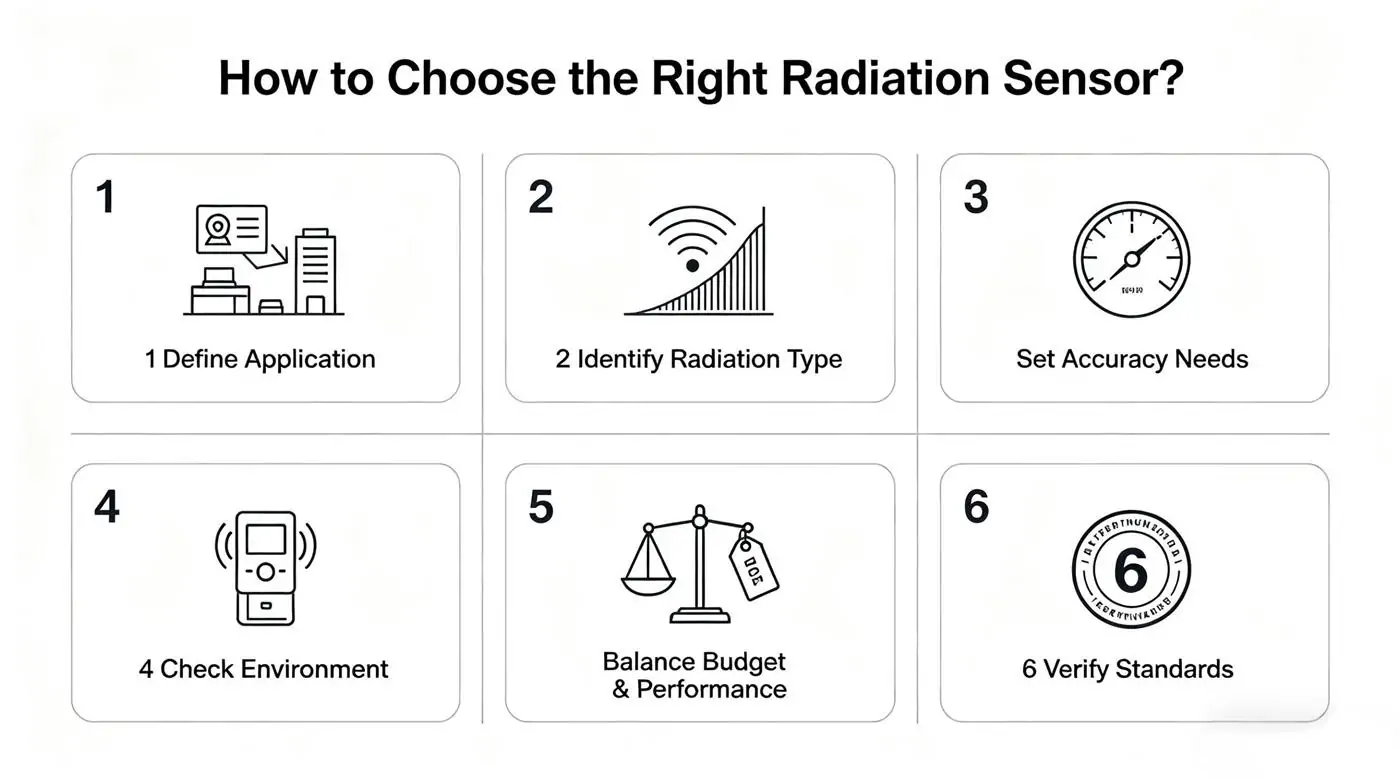 How to Choose the Right Radiation Sensor