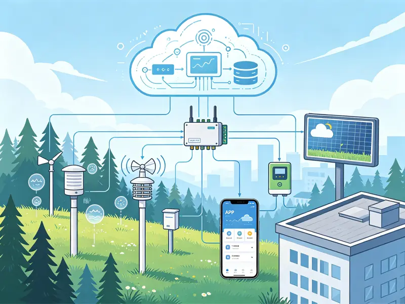 IoT weather monitoring system