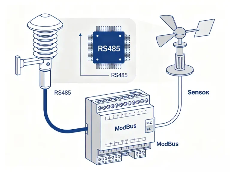 RS485 weather sensor