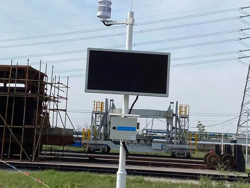 air quality monitoring station for the Construction Sites