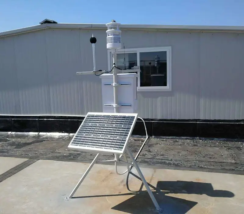 air quality sensors integration with farm weather station systems