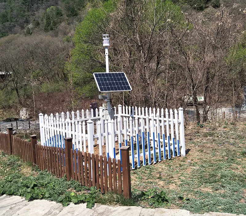 air quality sensors integration with farm weather station systems