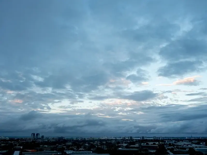 atmospheric visibility sensor for weather monitoring