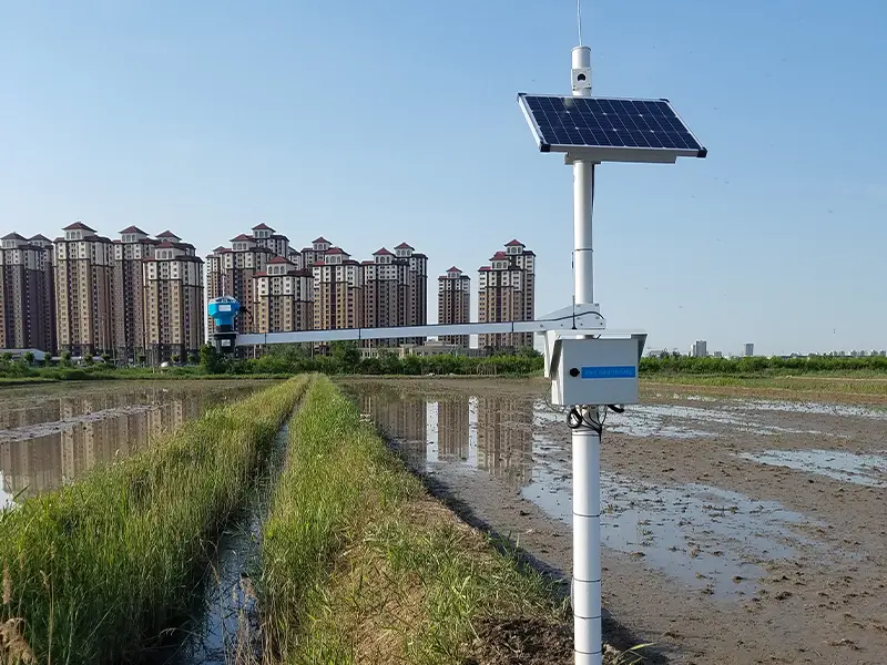 agricultural weather station for precision irrigation