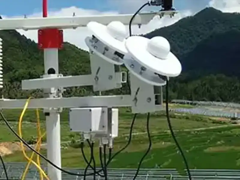 solar intensity sensor for agriculture monitoring