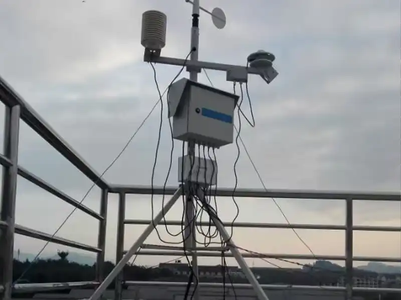 solar intensity sensor for environmental monitoring