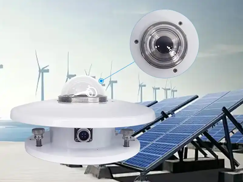 solar intensity sensor for solar power plant