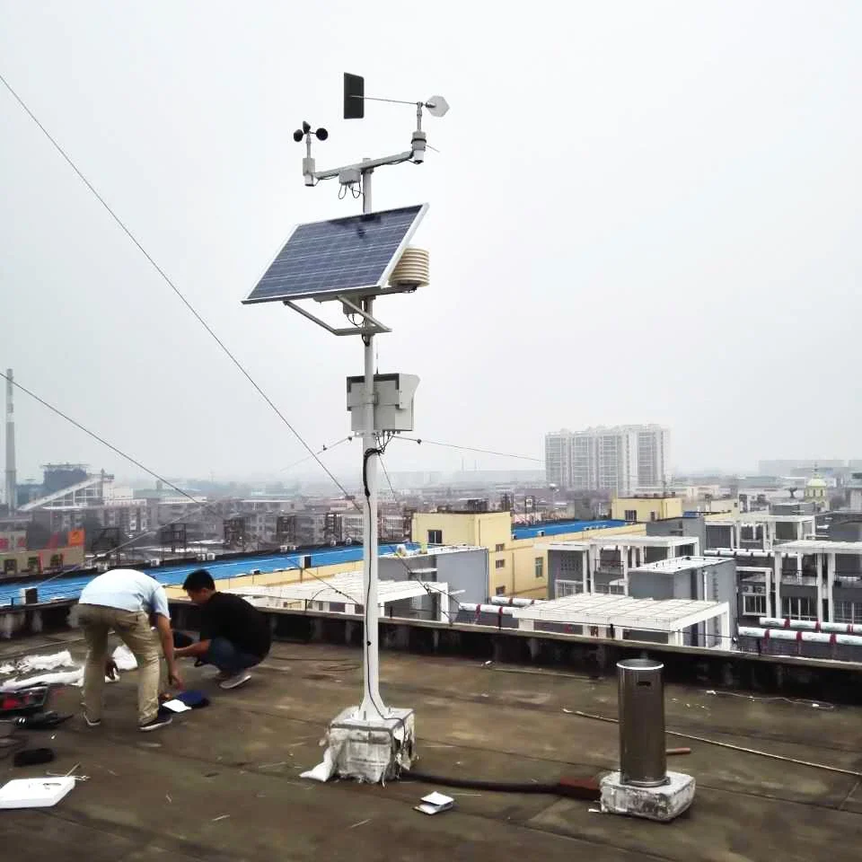 Estação Meteorológica Compacta Implantada para o Instituto Meteorológico Local