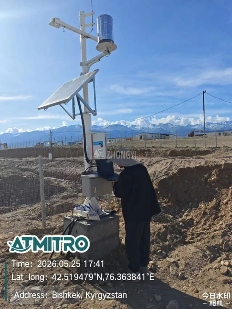 Kyrgyzstan Solar Power Plant Weather Monitoring System Project (20)