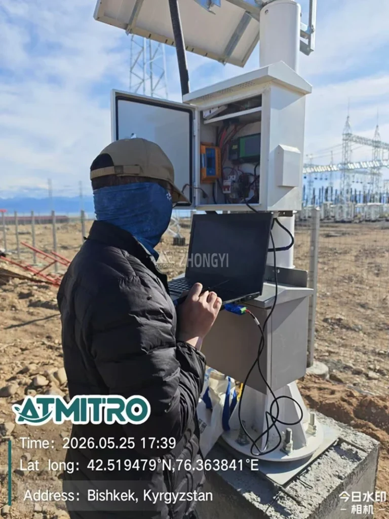 Kyrgyzstan Solar Power Plant Weather Monitoring System Project (20)