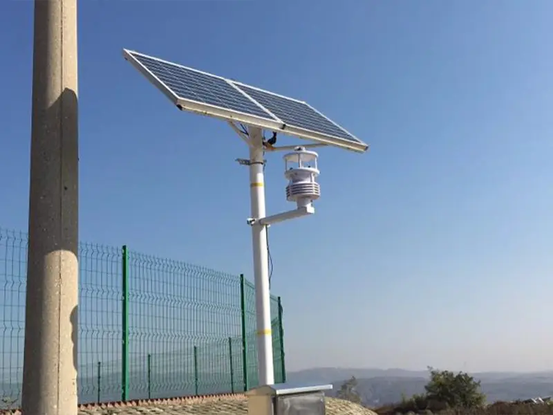 construction site weather station