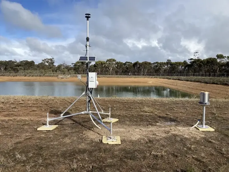 construction site weather station