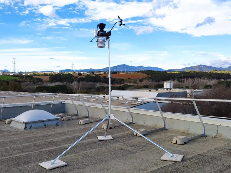 construction site weather station