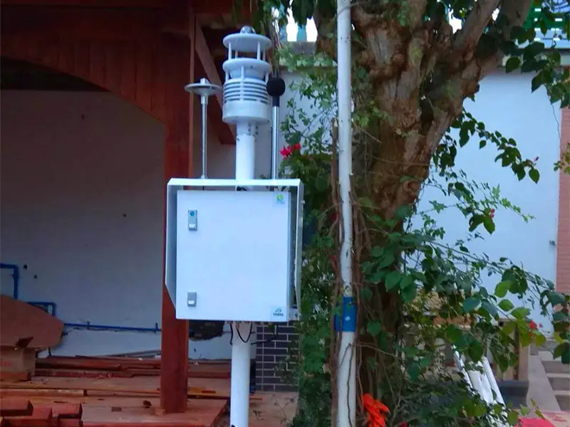 construction site weather station