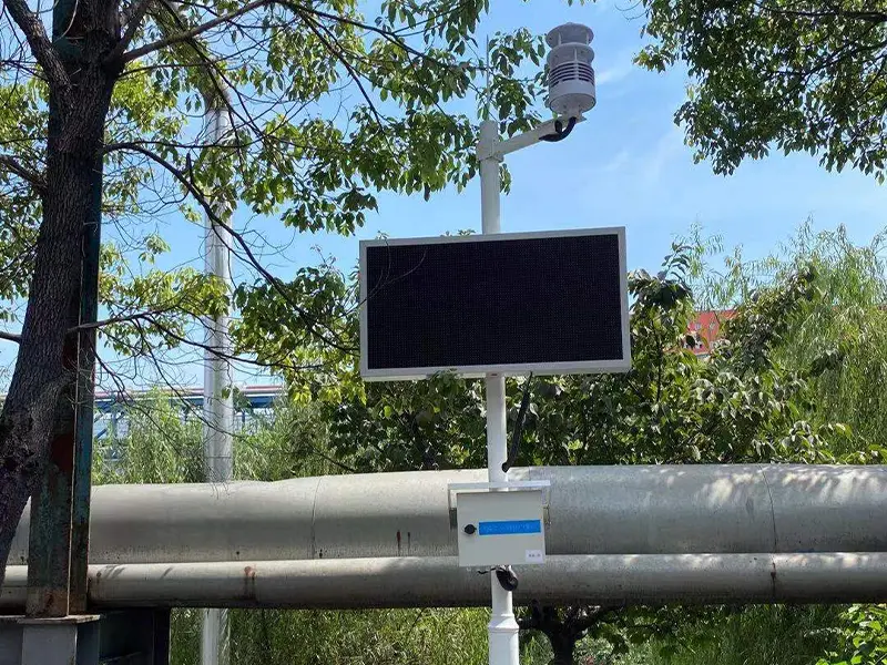 construction site weather station
