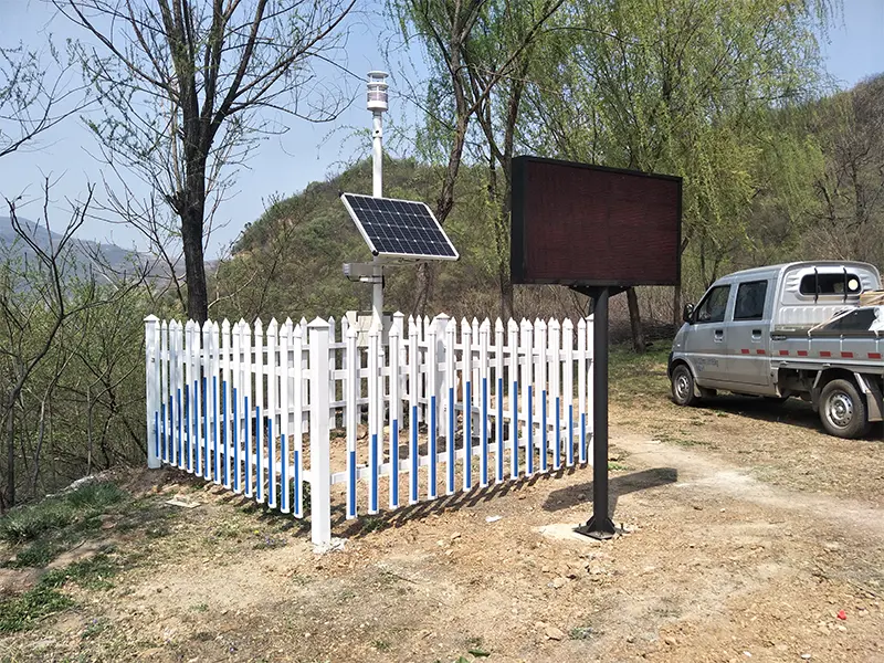 construction site weather station
