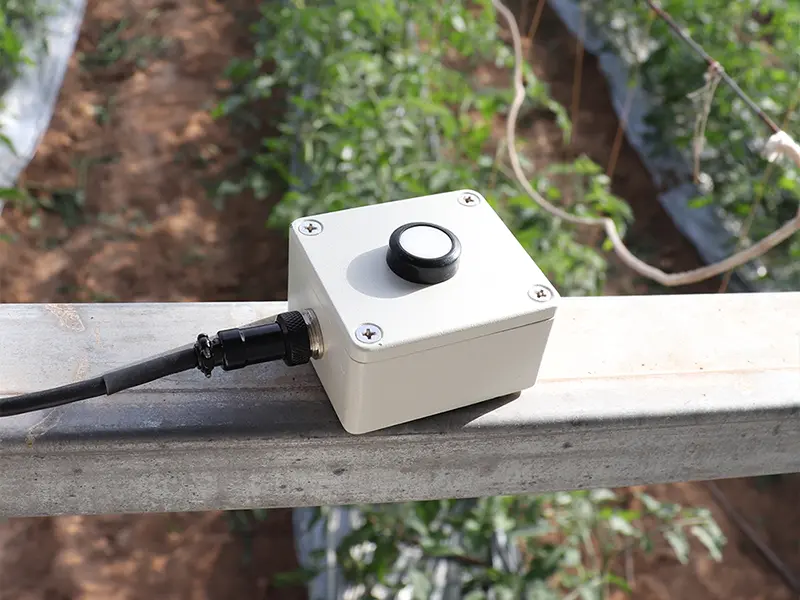 greenhouse weather station for nursery management