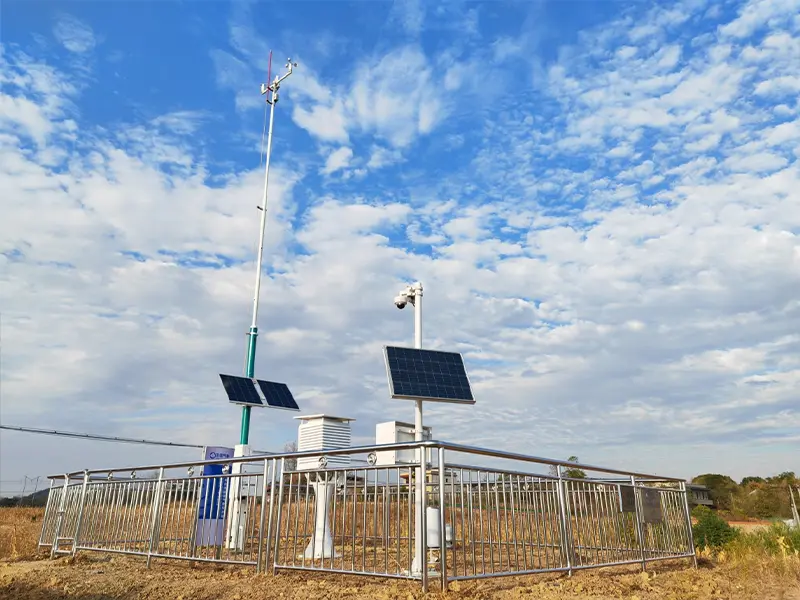 modular weather station for environmental monitoring