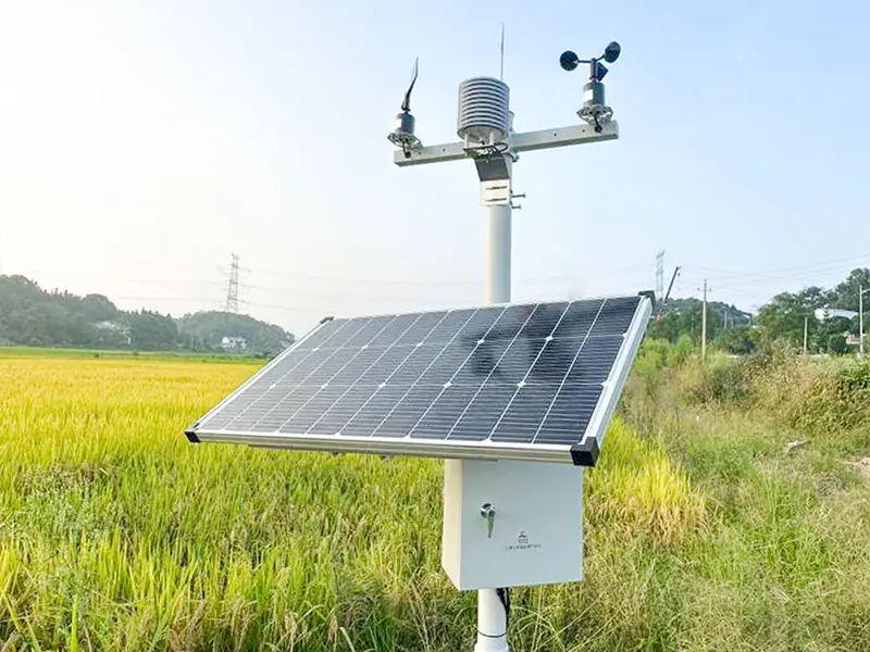 modular weather station for smart agriculture