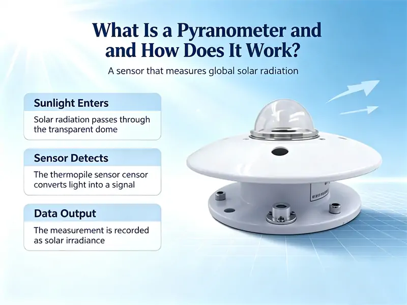 Pyranometer Working Principle