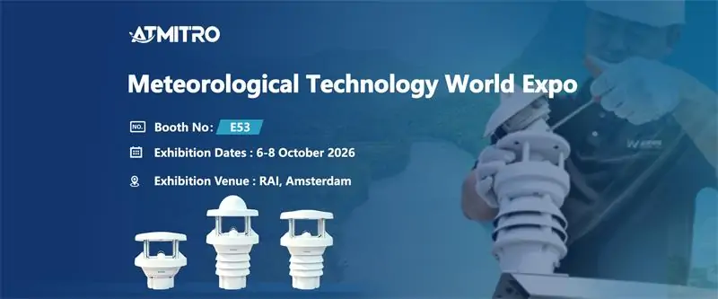 Atmitro to Showcase Meteorological Monitoring Solutions at Meteorological Technology World Expo 2026