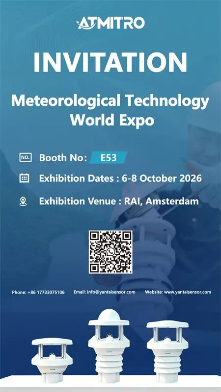 Atmitro to Showcase Meteorological Monitoring Solutions at Meteorological Technology World Expo 2026