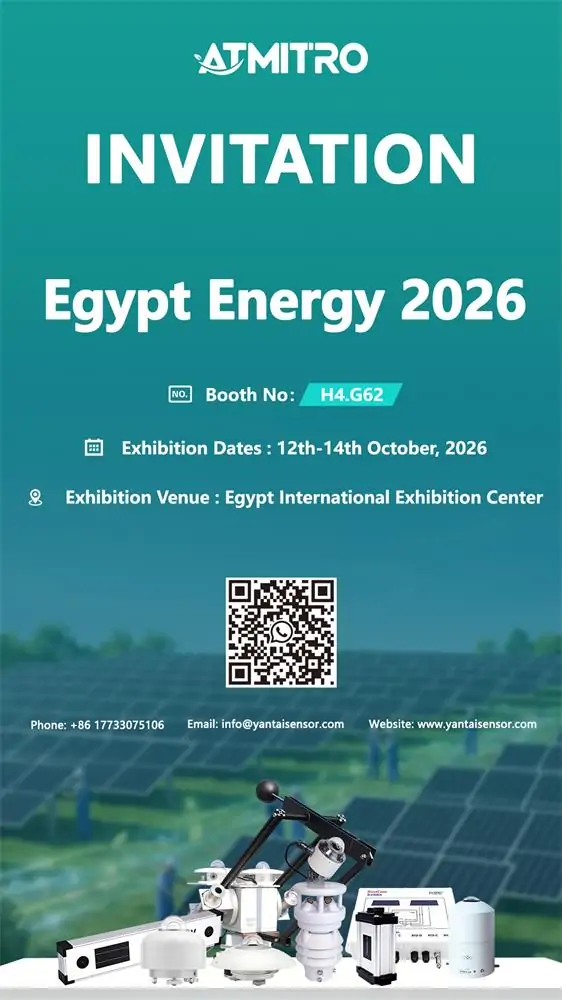 Atmitro to Showcase Solar Environmental Monitoring Solutions at Egypt Energy 2026