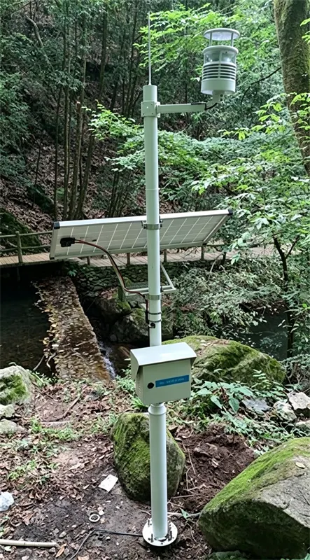 Henan Xixia Yeren Valley Negative Air Ion & Weather Monitoring Station Project