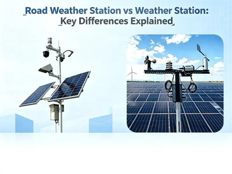 Estación Meteorológica de Carretera vs Estación Meteorológica_ Diferencias Clave