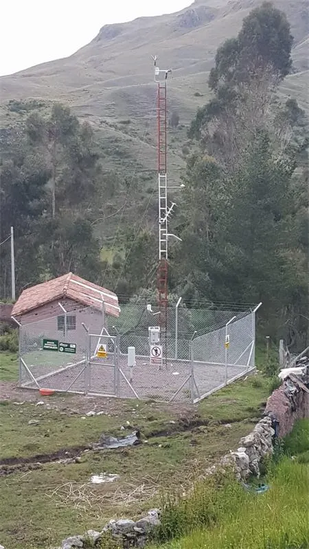 Peru Andes Automatic Weather Station Monitoring System Project