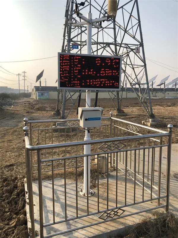 Shandong Smart Agriculture IoT Demonstration Base Weather Monitoring System Project